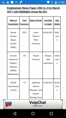 Employment News android App screenshot 3